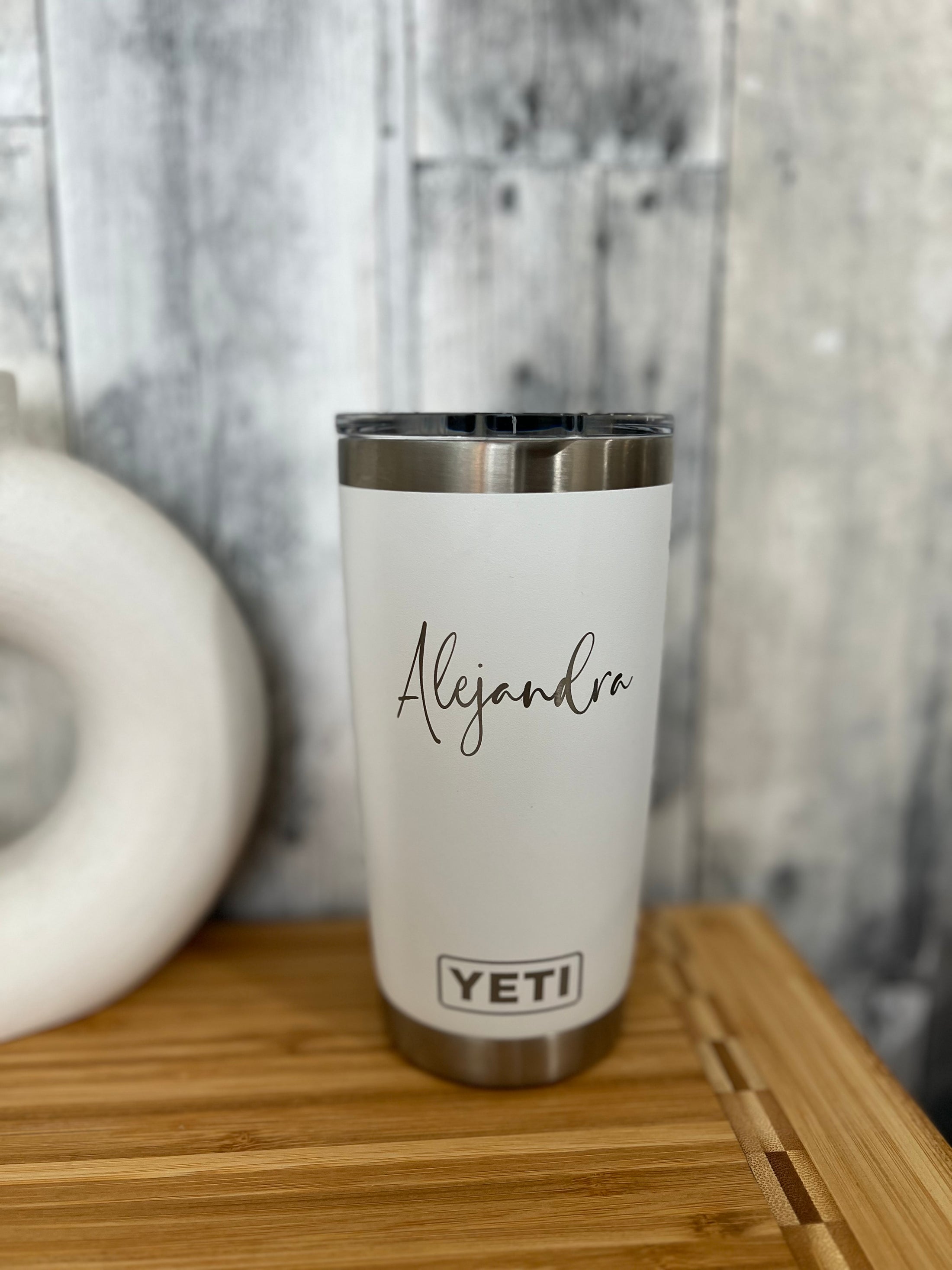 YETI Tumber 20oz Laser engraved
