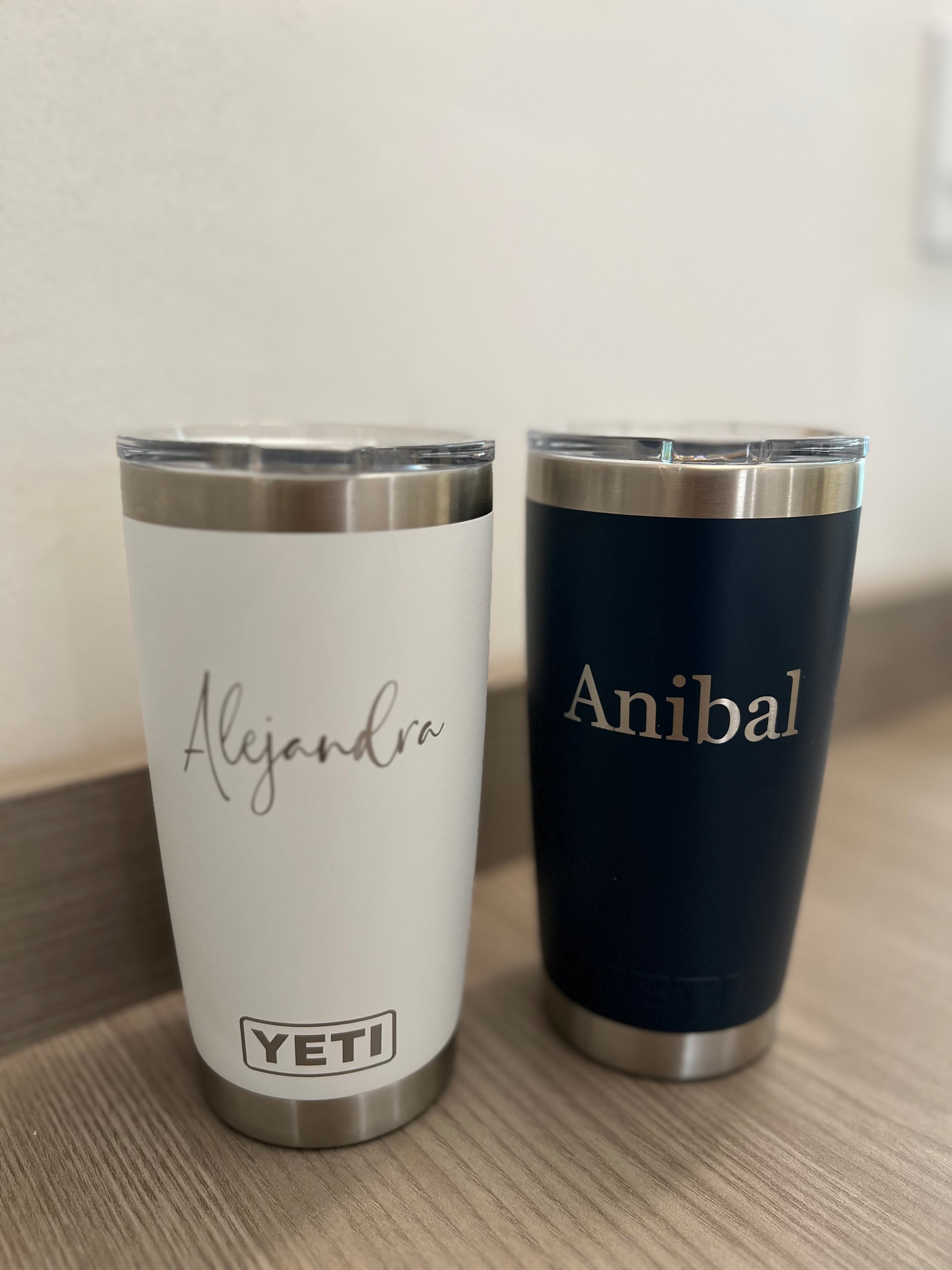 YETI Tumber 20oz Laser engraved