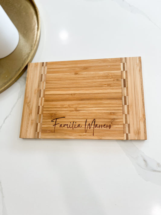 Laser Engraved Serving Board