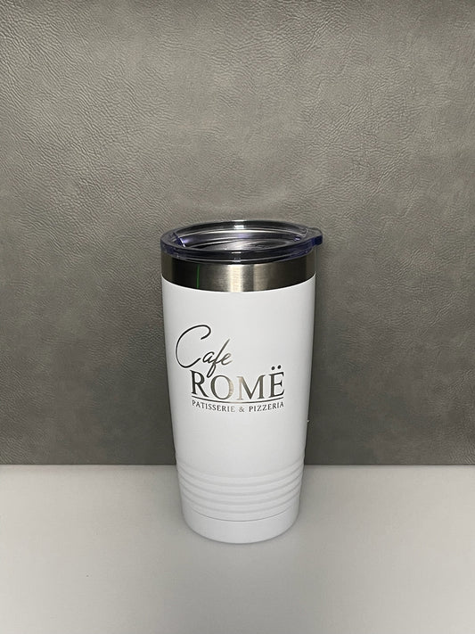 Engraved 20 oz Stainless Steel Coffee Tumbler.