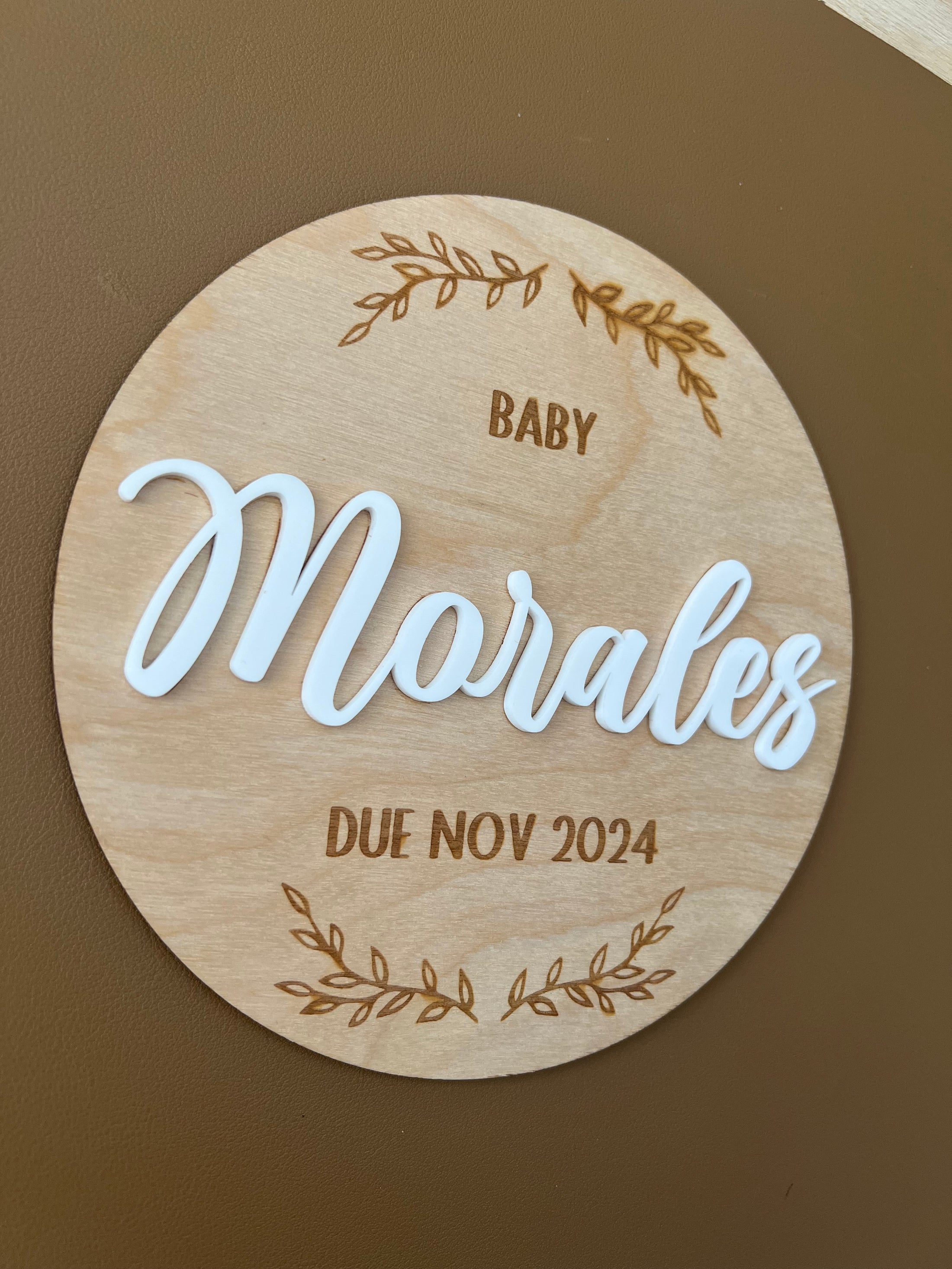 New Pregnancy Announcement Sign