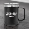 Load image into Gallery viewer, Personalized 15 oz Stainless Steel Coffee Cup